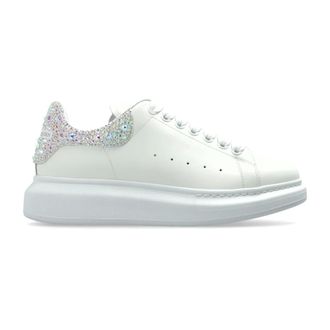 Alexander McQueen Oversized Sneaker - Dames - Schoenen - Wit - Maat: 40 1/2 EU Zijde