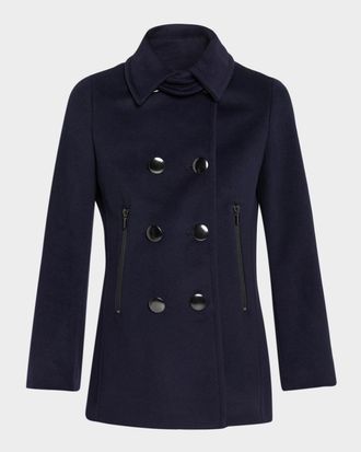 Akris Cashmere and Wool-Blend Top Coat