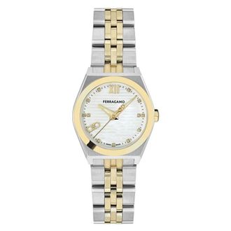 Ferragamo Vega New Quartz Diamond Ladies Watch SFKJ01324