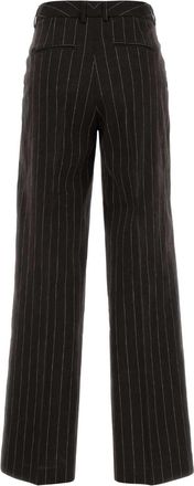 Pantaloni Torino Moro Exterior: Linen Cotton Pantaloni Trousers