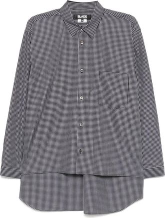 Comme Des Garçons Camicia a quadri - Nero