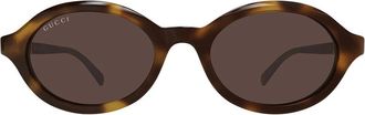Gucci Sunglasses Gg2153 S 006 Brown/Dark Brown Woman