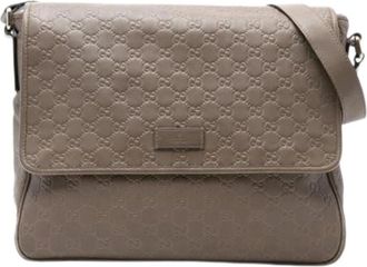 Gucci Pre-owned Cross Body Bags, female, Brown, Size: ONE SIZE Pre-owned Crossbody Bag