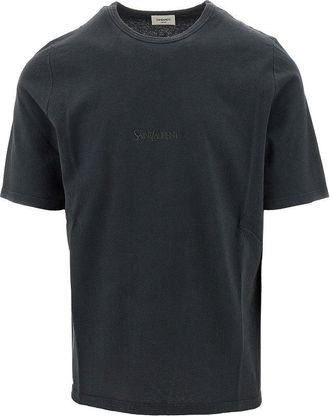 Saint Laurent Saint Laurent embroidery T-shirt Man XXL
