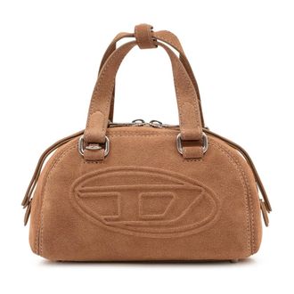 Diesel 1DR Dome Crossbody - female - Diesel - Handbags - Brown - ONE SIZE - Bags