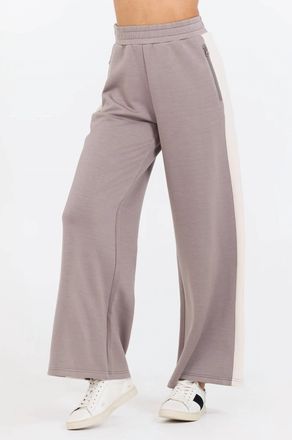 Vintage Havana Colorblock Fleece Pant In Bronze