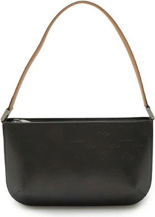 Louis Vuitton Pre-owned Shoulder Bags, female, Black, Size: ONE SIZE Pre-owned Canvas shoulder-bags