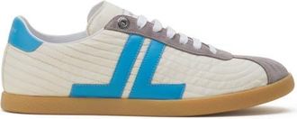 Lanvin Glen 2.0 Sneakers In Nylon in White/blue at Nordstrom, Size 36