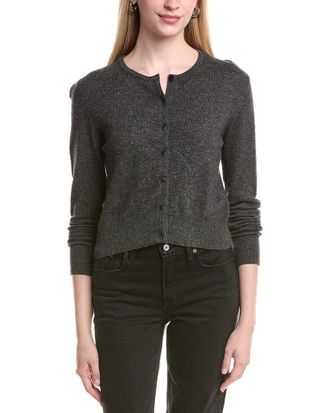 Fort&eacute; Cashmere Cropped Cashmere Sweater