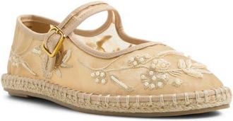 Aldo Alissie Mesh Ballet Flat in Beige at Nordstrom, Size 10