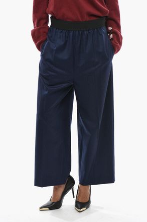 Stella McCartney Pantaloni in Lana con Elastico in Vita Stella McCartney