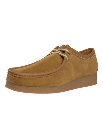 Clarks Wallabee Evo Su&egrave;de Schoenen, Bruin