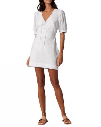 Joie Lexie Mini Dress In White