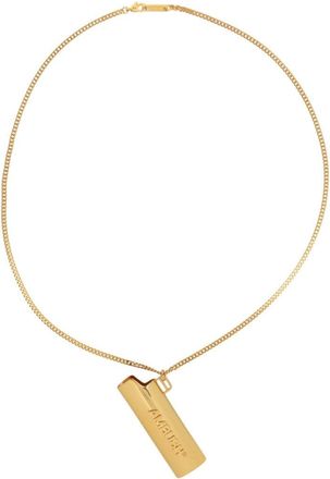 AMBUSH Logo Lighter Case Chain Necklace