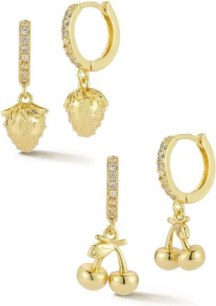 Sphera Milano Plated Cz Earrings