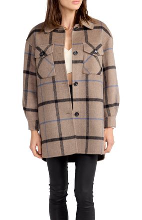 Belle & Bloom Back Together Belted Shacket