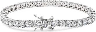 Nialaya Silver Tennis Bracelet at Nordstrom, Size X-Small