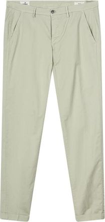 Mason's Chinos - Heren - Chinos - Groen - XL - Katoen - Broeken