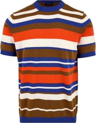 Drumohr D1Z100R4 Sweater - Heren - T-shirts - Veelkleurig - M - Tops
