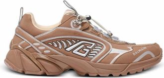 Balmain Cosmic Dust Su&egrave;de Trainers - Dames - Sneakers - Beige - 35 EU - Su&egrave;de - Schoenen