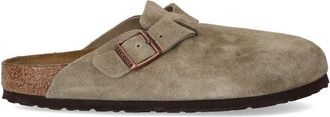 Birkenstock Boston Weiches Fu&szlig;bett Taupe Unisex Clog Clog