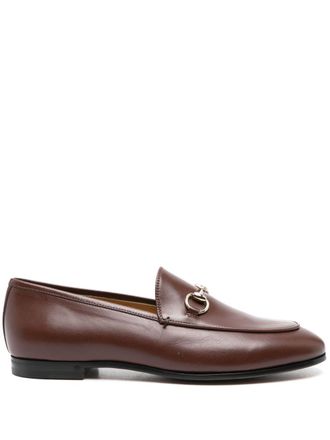 Gucci Jordaan Leather Loafers-Donna