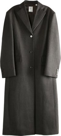 Calvin Klein Cappotto con bottoni e tasche - Grigio