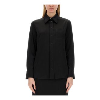 Lanvin Shirts, female, Black, Size: XS Regular Shirt