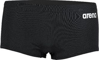 Arena Team Swim Low Waist Short Solid Badehose f&uuml;r Herren | schwarz