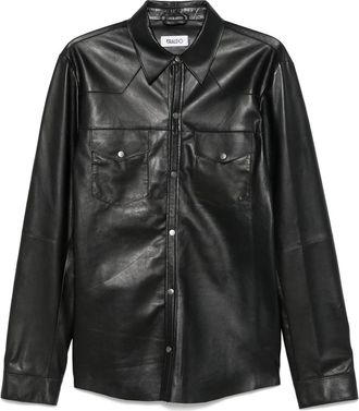 Eraldo Leather Shirt