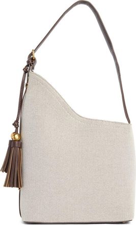 Steve Madden Fawn Canvas Bucket Bag in Brown Flecked Canvas at Nordstrom Rack