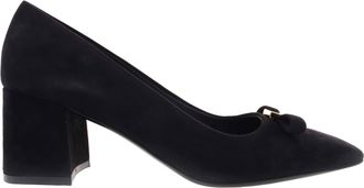 Ferragamo Ferragamo Myra Bow Block Heel Pumps, Size 7 C