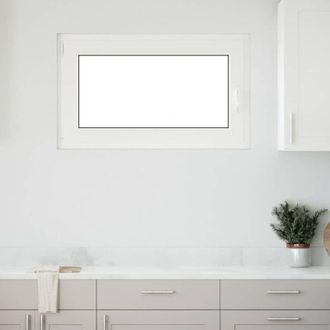 vidaXL Vidaxl - Ventana De S&oacute;tano risor 100x70 Cm Oscilobatiente Din Izquierda Blanca