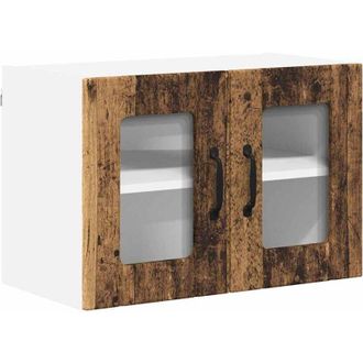 vidaXL Gabinete de cocina con estante Madera Vieja 60 x 31 x 40 cm vidaXL