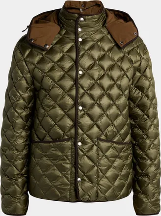 Moncler Men & apos;s Venserre Quilted Nylon Down Jacket
