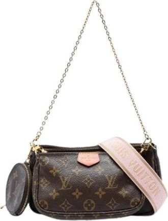Louis Vuitton Pre-owned Multi-Pochette Accessoires - Dames - Vintage Schoudertas - Bruin - ONE Size - Vintage