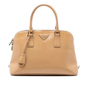 Prada Pre-owned Prada Medium Saffiano Vernice Promenade Satchel Ladies OKARWHWY9D54XUK7