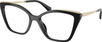 Michael Kors Grindelwald Bril - Dames - Brillen - Zwart - 53 MM - Accessoires