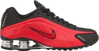 Nike Shox R4 University Red Black Metallic Silver