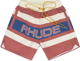 Rhude RED PAVIL RACING SHORTS