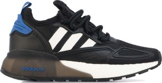 adidas Originals Boys Boys Junior ZX 2K Boost Trainers in Black - Size UK 5.5