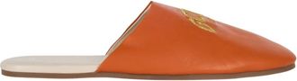 GCDS Slipper met logo - Dames - Pantoffels - Oranje - 40 EU - Schoenen