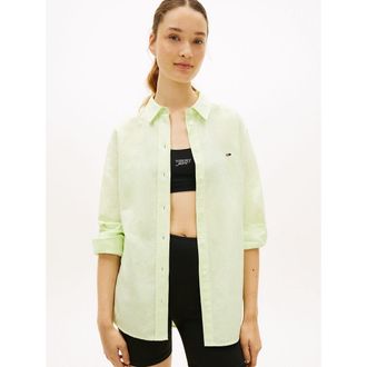 Tommy Jeans Hemd van linnenmix