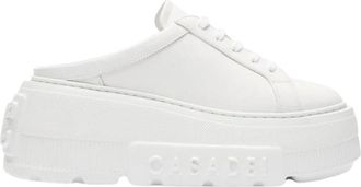 Casadei Nexus Sabot Salento - Dames - Sleehakken - Wit - 35 EU - Leer - Schoenen