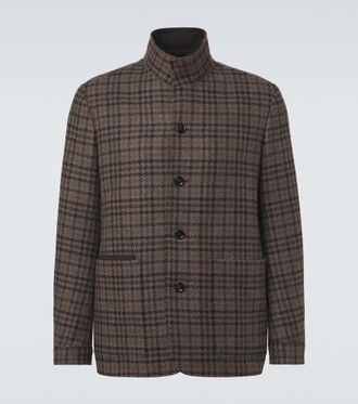 Ermenegildo Zegna Chaqueta de cachemir a cuadros