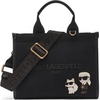 Karl Lagerfeld Kristina Satchel in Black at Nordstrom