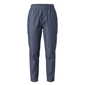 Trussardi Tapered Broeken - Dames - Broeken - Blauw - Maat: 2XL Katoen