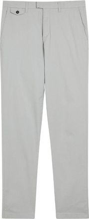 Ted Baker Haydae Slim Fit Gestructureerde Grijze Chino Broek