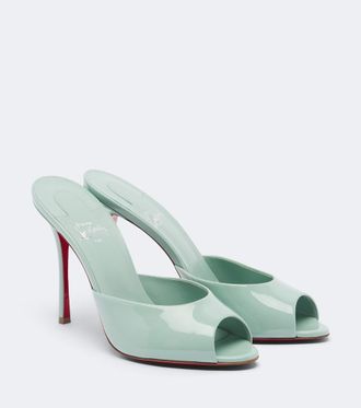 Christian Louboutin Me Dolly patent leather mules