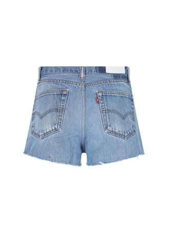 Re/Done Womens Jeans Blue Cotton
